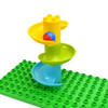 Big Size Building Block Marble Race Run Slide Track Maze Ball Funnel Dinosaur Animal Large Particle Brick Compatible Duploes Toy