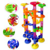 29-105pcs/set Educational Track Toy DIY Construction Gravitrax Marble Race Run Track Building Blocks Kids Maze Ball Roll Toys