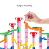 DIY Marble Run Track Building Blocks Beads Race Slide For Children Labyrint Rolling Ball Toy Educational Toys Marble Runs Blocks