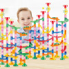 DIY Marble Run Track Building Blocks Beads Race Slide For Children Labyrint Rolling Ball Toy Educational Toys Marble Runs Blocks