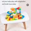 Kitoz Big Mega Size Marble Race Run Maze Ball Track Funnel Slide Building Block Brick Educational Toy Compatible With Lego Duplo