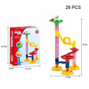 Kids Marble Race Run Track Building Blocks 3D Maze Ball Roll Marbles Slide Toys DIY Creativity Constructor Race Coaster Set Toys