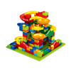 168PCS Marble Race Run Compatible city Building Blocks Funnel Variety Slide DIY Big Bricks Toys For Children gift best selling