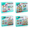 DIY Track Pipe Building Blocks Toys For Baby Marble Run Construction Set For Children Maze Ball Roll Toy New Year Christmas Gift