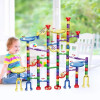 Marble Run Race Track Assembly Building Blocks Construction Set For Children Kids DIY Building Maze Track Game Interesting Stem