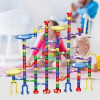 Marble Run Race Track Assembly Building Blocks Construction Set For Children Kids DIY Building Maze Track Game Interesting Stem