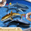 Rc Shark Robot Children Pool Beach Toy for Kids Boys Girl Fun Water Spray Simulation Whale Animals Submarine Remote Control Fish