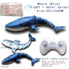 Rc Shark Robot Children Pool Beach Toy for Kids Boys Girl Fun Water Spray Simulation Whale Animals Submarine Remote Control Fish