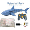 Remote Control Shark Kids Toys for Children Boys Christmas Gifts Bath Swimming Pools Water Rc Animal Clown Fish Robots Submarine