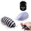 Funny RC Animal Toys Simulation Pillbug Electric Robot Bugs Halloween Prank Insect Kids ToysInfrared RC Bugs Toys For Children