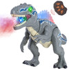 RC Dinosaur Eletronic Remote Control Large Animal Walking Sound Light Spray Dinobot Toys Kids