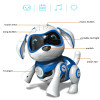 RC Robot Dog Toys Electric Animal Model Remote Control Dog Toy Dance Moves With Music Light Birthday Christmas Gift For Children