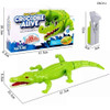 EBOYU IR RC Crocodile Simulative Remote Control Prank Crocodile Electric Animal Toy Funny Terrifying Christmas Kids Gift