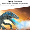 Remote Control Animal Robot High Simulation Spray Walking Sound Singing Dancing Multi- Function RC Dinosaur Spray Dinosaur Toys