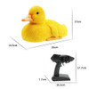 Waterproof 2 in 1 Remote Control Boat 2.4GHz Simulation Duck Animal RC Boat Water Toys for Children Gifts Bait Toy Model RC Toy