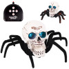 Remote Control Toys Skull Shape Spider Model rc robot Animal Simulation Fake Electric Toy for Children Birthday halloween Gifts