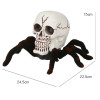 Remote Control Toys Skull Shape Spider Model rc robot Animal Simulation Fake Electric Toy for Children Birthday halloween Gifts