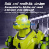 Realistic Appearance Off Road Climbing RC Stunt Dog 3D Rotate Smart Programming Auto Demo Eight Wheel Radio Control Animal Dog