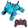 Realistic Appearance Off Road Climbing RC Stunt Dog 3D Rotate Smart Programming Auto Demo Eight Wheel Radio Control Animal Dog
