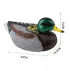 2 in 1 Animal RC Toys Greenhead Duck Remote Control Boats 15km/h Waterproof Hunting Motion Ship Model Toys 2.4GHz RC Duck Boat