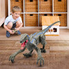 Remote Control Toys for boys Kid RC animal electronic pet Walking Jurassic Dinosaur Simulation Velociraptor Roaring gift