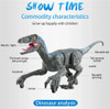 Remote Control Toys for boys Kid RC animal electronic pet Walking Jurassic Dinosaur Simulation Velociraptor Roaring gift