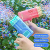 Children's 32 Hole Bubble Machine Electric Bubble Gun Outdoor Parent-child Bubble Blowing Toys Without Battery Bubble Water