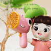 40 hole Dinosaur Bubble Gun Handheld fuly Automatic Bubble Machine children's Bubble Gun without battery without bubble water