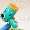 40 hole Dinosaur Bubble Gun Handheld fuly Automatic Bubble Machine children's Bubble Gun without battery without bubble water
