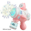 New Alien Electric Bubble Gun Kids Toy Bubbles Machine Automatic Soap Blower with Light Summer Outdoor Party Games Children Gift