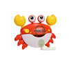 Baby Bath Toys Bubble Machine Crabs Frog Music Kids Bath Toy Bathtub Soap Automatic Bubble Maker Baby Bathroom Toy for Children