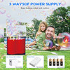 Double motor Fireworks bubble machine blower on the ground electronic automatic landing Spring Festival gift New Year toys