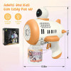 Astronaut Automatic Bubble Machine for Children Bubble Gun Rocket Launcher Bubble Blower For Kids Soap Bubble Maker Summer Toys