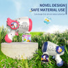 Cartoon Shape Fully Automatic Continuous Foaming Handheld Electric Bubble Gun (Battery And Bubble Liquid Not Included)