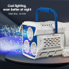 60 Holes Bubble Gun Electric Automatic Rocket Soap Bubble Machine Kid Outdoor Wedding Party Toy LED Light Children's Day Gifts