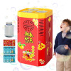 Fireworks Bubble Machine Bubble Blower On The Ground Electronic Automatic Landing Spring Festival Gift New Year Toys For Kids