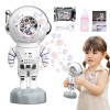 Automatic Bubble Machine Astronaut 360 Degree Rotatable Battery Operated Bubble Maker Blower Machine for Kids Automatic Bubble