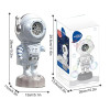 Automatic Bubble Machine Astronaut 360 Degree Rotatable Battery Operated Bubble Maker Blower Machine for Kids Automatic Bubble