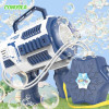 Automatic Bubble Gun 12-hole with Large Backpack Summer Outdoor Blowing Bubble Toy for Garden Pool Party for kids