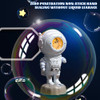 Astronaut Automatic Rotation Bubble Machine Max 8000 Bubbles/min Luminous Rotating Rechargeable Toy Electric Soap Bubble Machine
