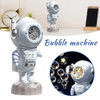 Astronaut Automatic Rotation Bubble Machine Max 8000 Bubbles/min Luminous Rotating Rechargeable Toy Electric Soap Bubble Machine