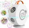 Astronaut Automatic Rotation Bubble Machine Max 8000 Bubbles/min Luminous Rotating Rechargeable Toy Electric Soap Bubble Machine