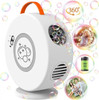 Astronaut Automatic Rotation Bubble Machine Max 8000 Bubbles/min Luminous Rotating Rechargeable Toy Electric Soap Bubble Machine
