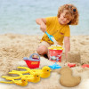 3-Piece Duck Shaped Sand Ball Making Clip For Children's Outdoor Plastic Summer Sand Ball Making Mold For Children's Fun Sports