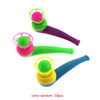 1/2/5/10PCS/Set Children Toys sports Games Blow Pipe & Balls Kid Blow Blowing Gift Plastic Pipe Balls Toy for girls Color Random