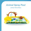 2023 outdoor garden pool Inflatable swimming pool water play toys summer fun play inflatable slide pool for children