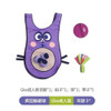 Kids Outdoor Sport Game Props Vest Sticky Jersey Vest Game Vest Waistcoat with Sticky Ball Throwing Toys for Children Sports Toy