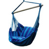 Portable Canvas Hammock Chair Swing Indoor Garden Sports Home Travel Leisure Hiking Camping Stripe Hammock Hanging Bed