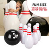 Giant Inflatable Bowling Set For Kids Adults Outdoor Sports Toys Family Lawn Yard Games Parent Child Interactive Game