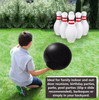 Giant Inflatable Bowling Set For Kids Adults Outdoor Sports Toys Family Lawn Yard Games Parent Child Interactive Game